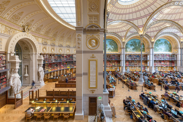 Journées du Patrimoine 2020 à Paris : la bibliothèque de l'INHA