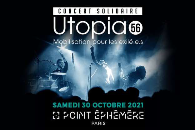 Concert solidaire Utopia 56 au Point Ephémère