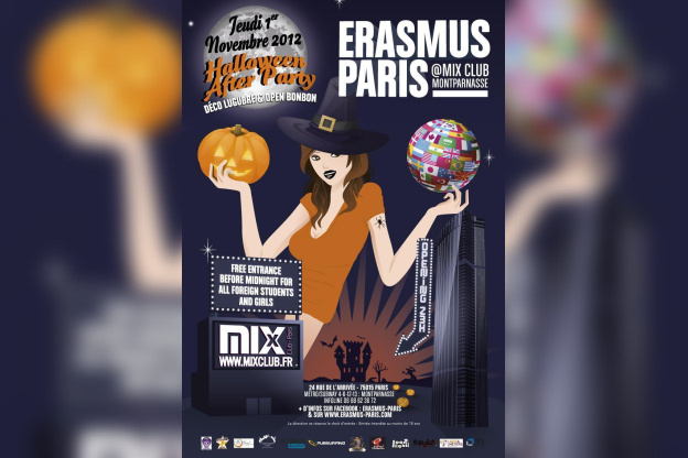 Erasmus Paris : Halloween After Party