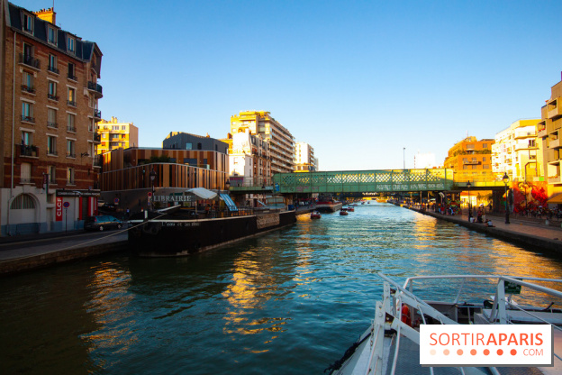 Croisière sur le canal de l'Ourcq