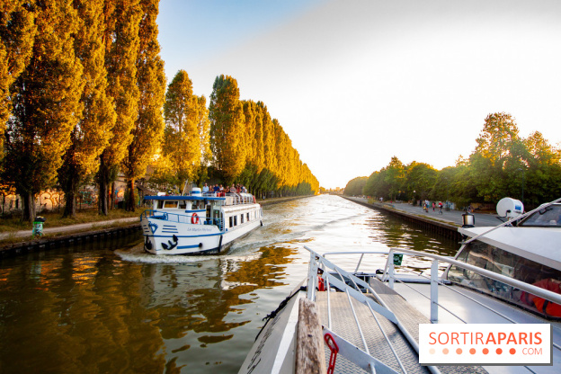 Croisière sur le canal de l'Ourcq