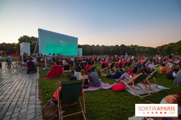Cinéma en plein air à la Villette