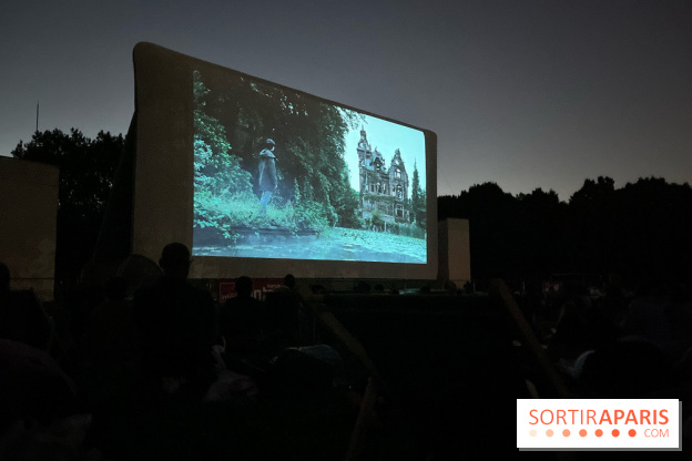 Cinéma en plein air à la Villette