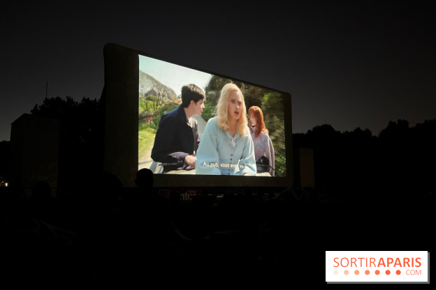Cinéma en plein air à la Villette