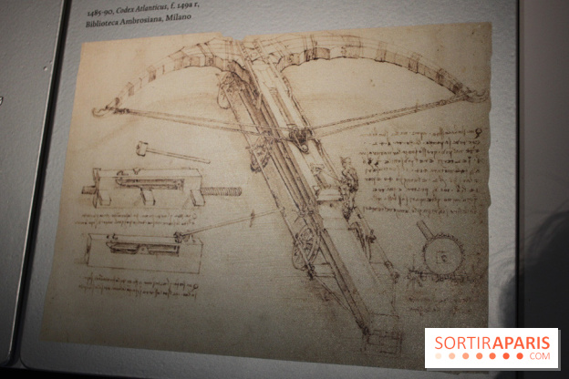 Léonard de Vinci à la Cité des Sciences