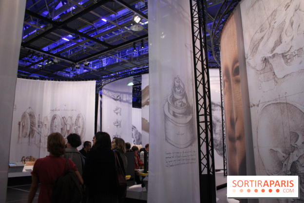 Léonard de Vinci à la Cité des Sciences