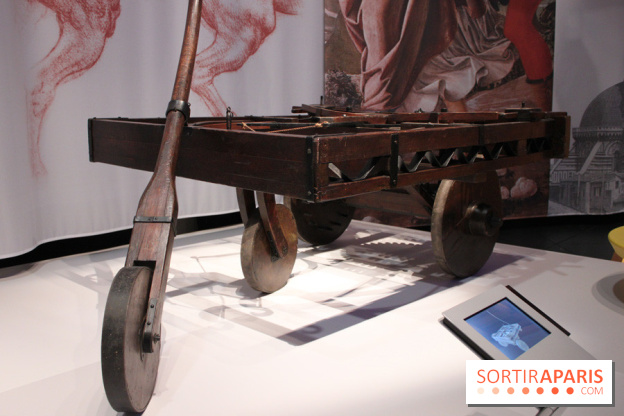Léonard de Vinci à la Cité des Sciences, l'automobile ?