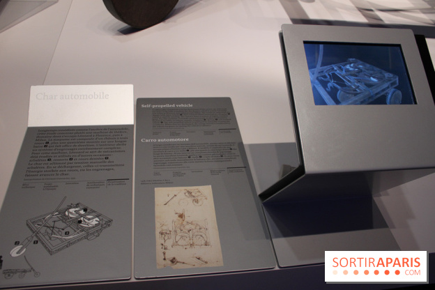 Léonard de Vinci à la Cité des Sciences