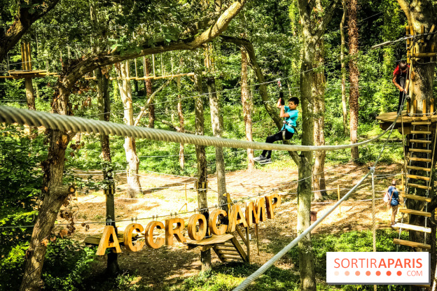 AccroCamp, l'accrobranche des Boucles de Seine