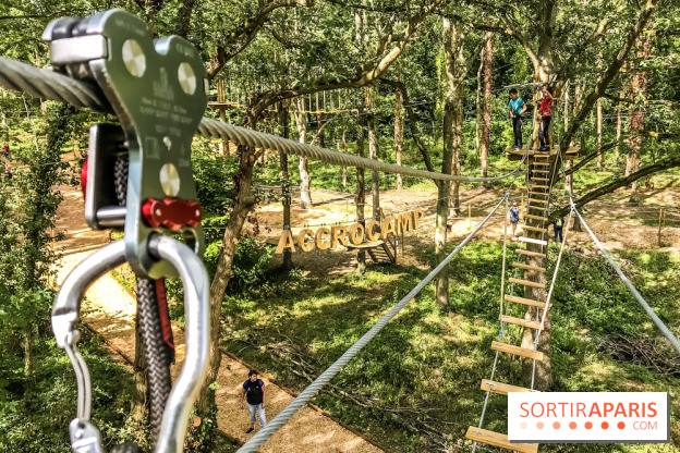 AccroCamp, l'accrobranche des Boucles de Seine