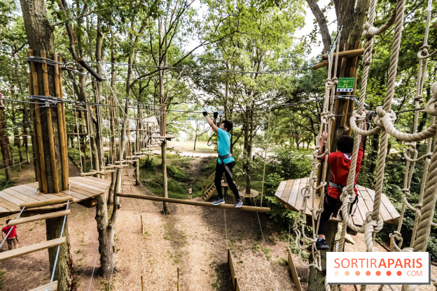 AccroCamp, l'accrobranche des Boucles de Seine