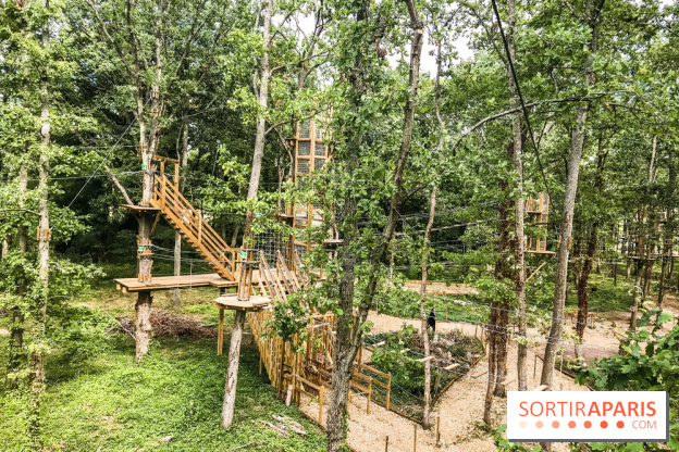 AccroCamp, l'accrobranche des Boucles de Seine