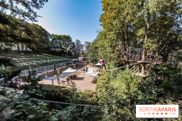 Accrocamp, l'accrobranche de Rueil site