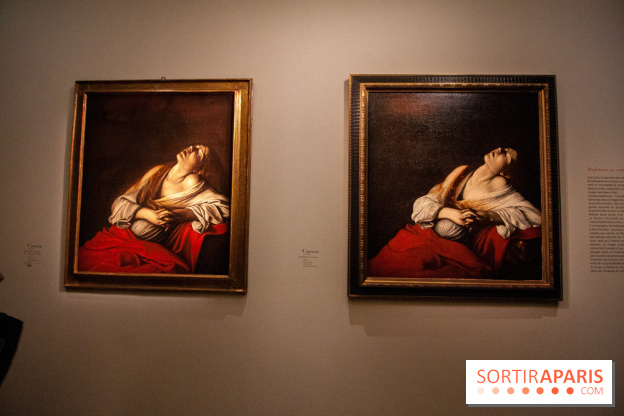 Caravage à Rome au musée Jacquemart-André - Caravage, Madeleine en extase dite