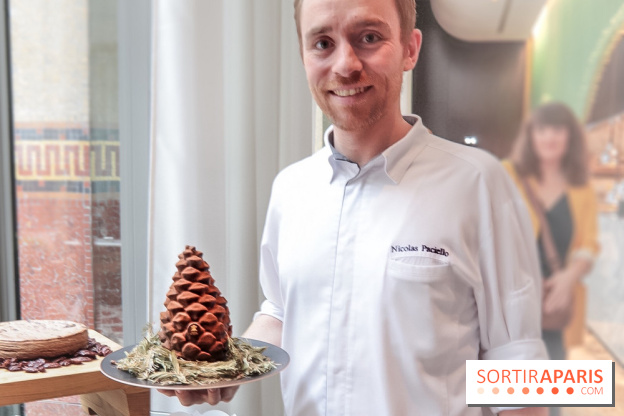 La Bûche de Noël du Prince de Galles 2018 by Nicolas Paciello