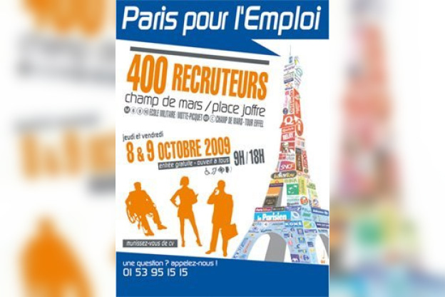 Les recruteurs mobilisés au Salon Paris pour l'Emploi