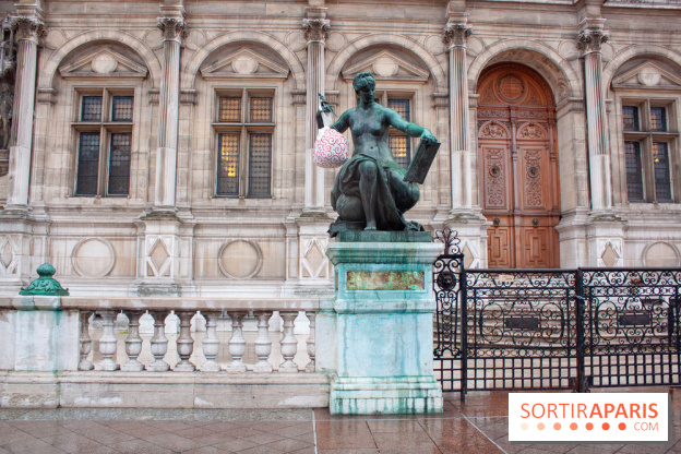 Exposition Furoshiki à l'hôtel de ville