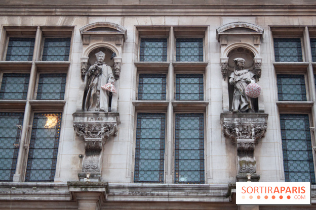 Exposition Furoshiki à l'hôtel de ville