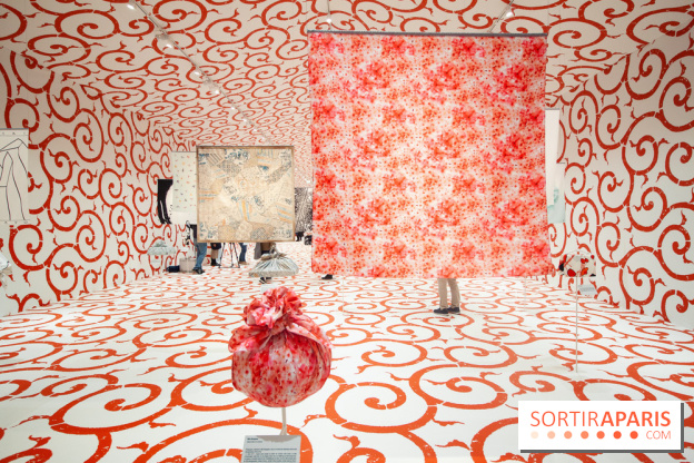 Exposition Furoshiki à l'hôtel de ville