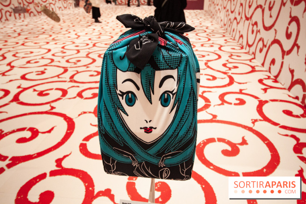 Exposition Furoshiki à l'hôtel de ville