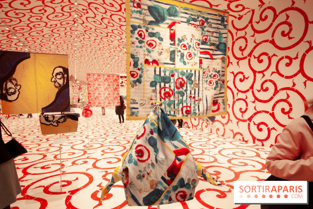 Exposition Furoshiki à l'hôtel de ville