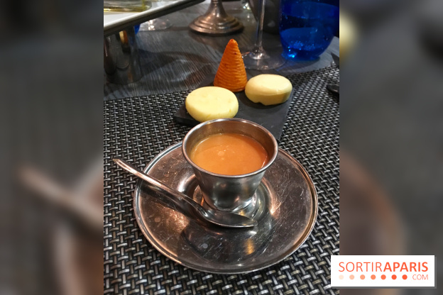 Carte des Frères Pourcel au Bar à Huitres 