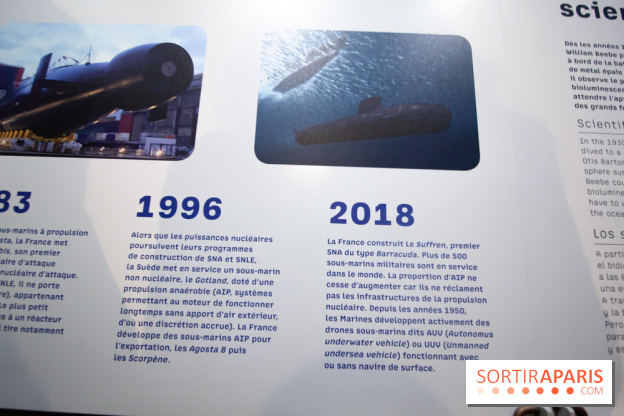 Sous l'Océan, l'exposition de l'Argonaute à la Cité des Sciences