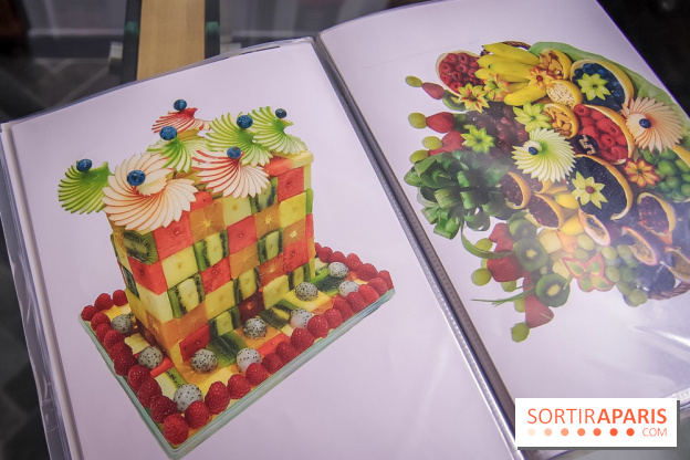 Bûche de Noël 100% fruits de la Ferme de Longchamp