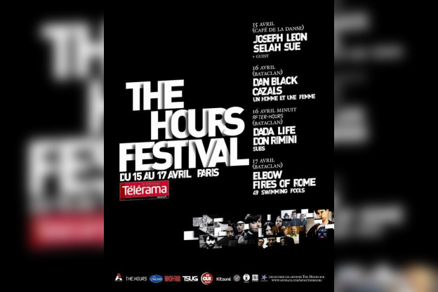 Musique, Concert, The Hours, Dan Black, Cazals, Dada Life, Fires of Rome, Bataclan, Café de la danse, Festival