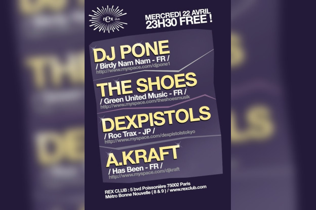 Soirée, Paris, Clubbing, Washing machine, BNN, Birdy Nam Nam, Pone, Dex Pistols, The shoes