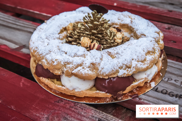 Paris/Rome, bûche 2018 d'Il Gelato Del Marchese