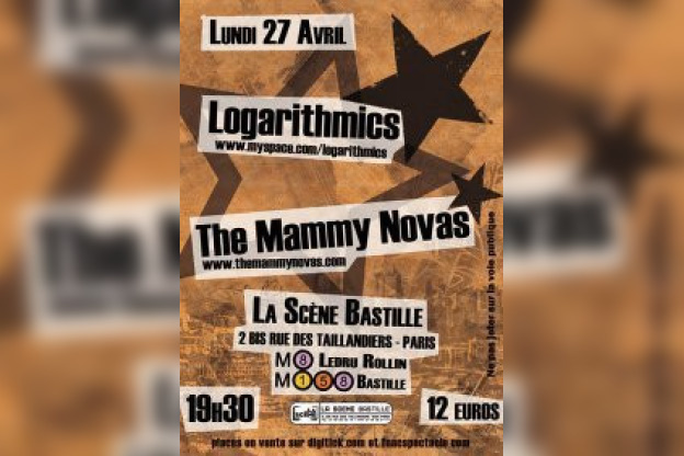 Logarithmics, Mammy Novas, Scène Bastille