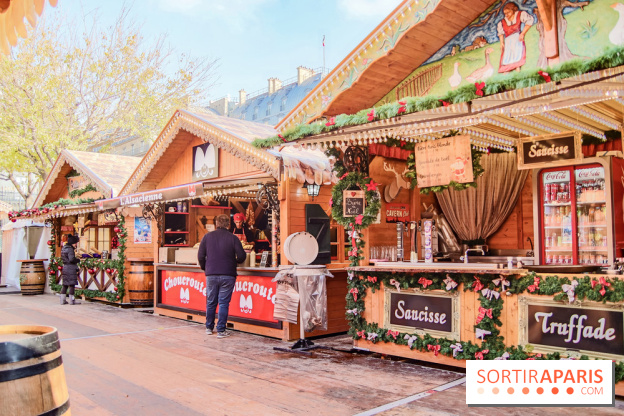 Le Marché de Noël des Tuileries à Paris - régions