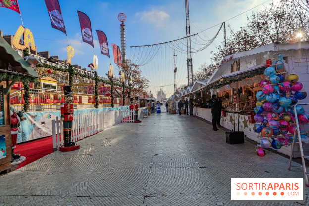 Le Marché de Noël des Tuileries à Paris
