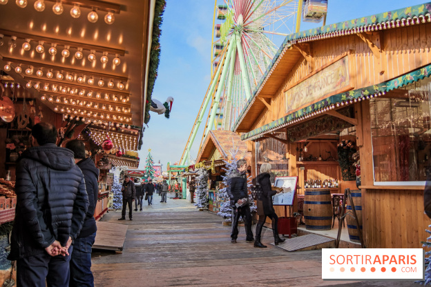 Le Marché de Noël des Tuileries à Paris, Bar à vin