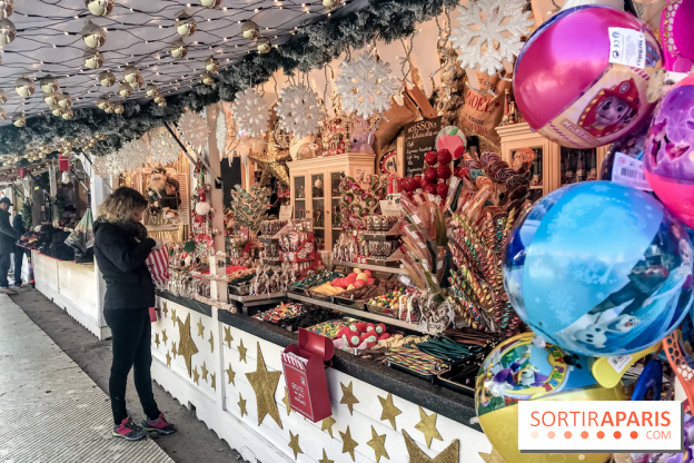Le Marché de Noël des Tuileries à Paris, gourmandises