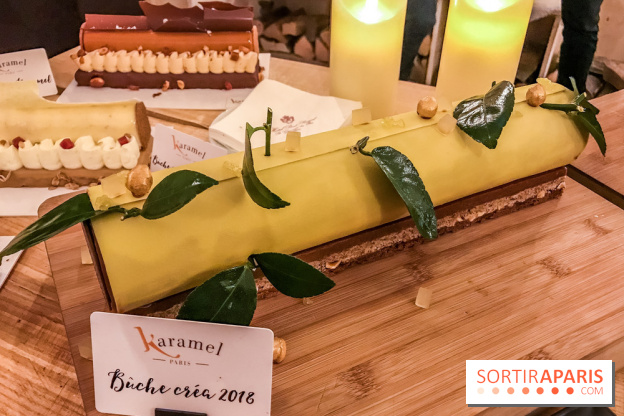 Bûches de Noël 2018 chez Karamel by Nicolas Haelewyn 