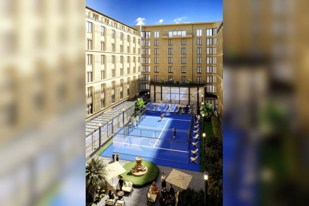 Piste de Padle Hôtel du Collectionneur