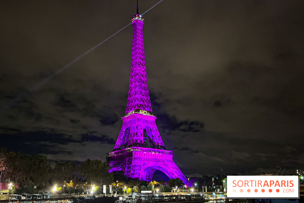 Octobre Rose 2024 : La Tour Eiffel et trois autres lieux de Paris illuminés en rose, les images