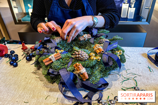 Noël 2023 au Faubourg Saint-Honoré : ateliers gratuits de couronnes de Noël & cérémonial de thé