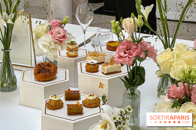 Tea Time griffé Chaumet au Peninsula Paris : le miel sublimé sous toutes ses formes par Anne Coruble