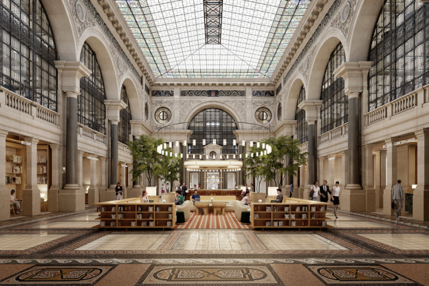 Réouverture monument 14 rue Bergère Grands Boulevards ancienne banque BNP