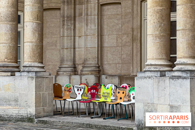 Paris Design Week 2025 : "577 chaises : l’hémicycle citoyen", l'installation aux Archives nationales