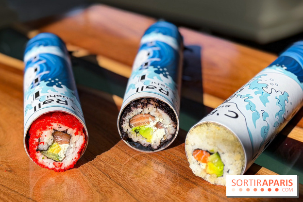 C'Roll Sushi : le restaurant japonais qui fait buzzer la tendance des sushis en tube à Paris