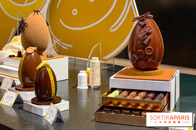 Chocolats de Pâques 2026 ultra-mode par Pierre Marcolini : Oeufs Couture et petites merceries à croquer