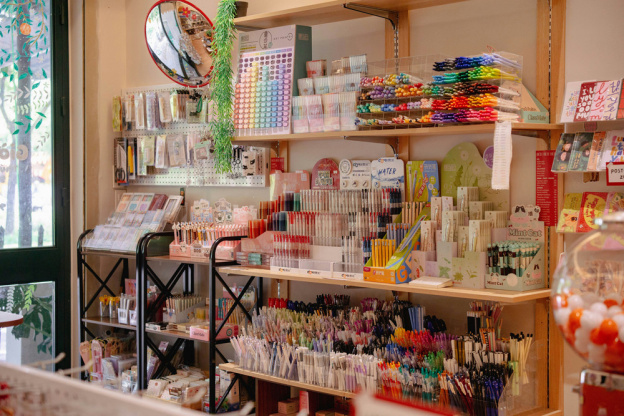 Shopping : papeteries de Paris