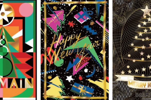 Olivier Rousteing, le directeur artistique de Balmain, signe les cartes de vœux UNICEF 2022