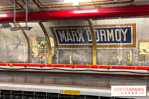 Paris : la station de métro Marx Dormoy, en rénovation, vous dévoile ses vestiges des années 1960
