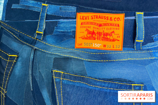 Anniversaire du Levi's 501 : une œuvre en denim à découvrir Place de la République