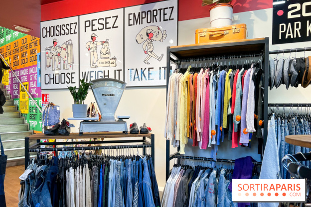 Une énorme friperie Kilo Shop ouvre à Paris !